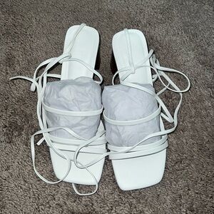 NEVER WORN ASOS White Heels